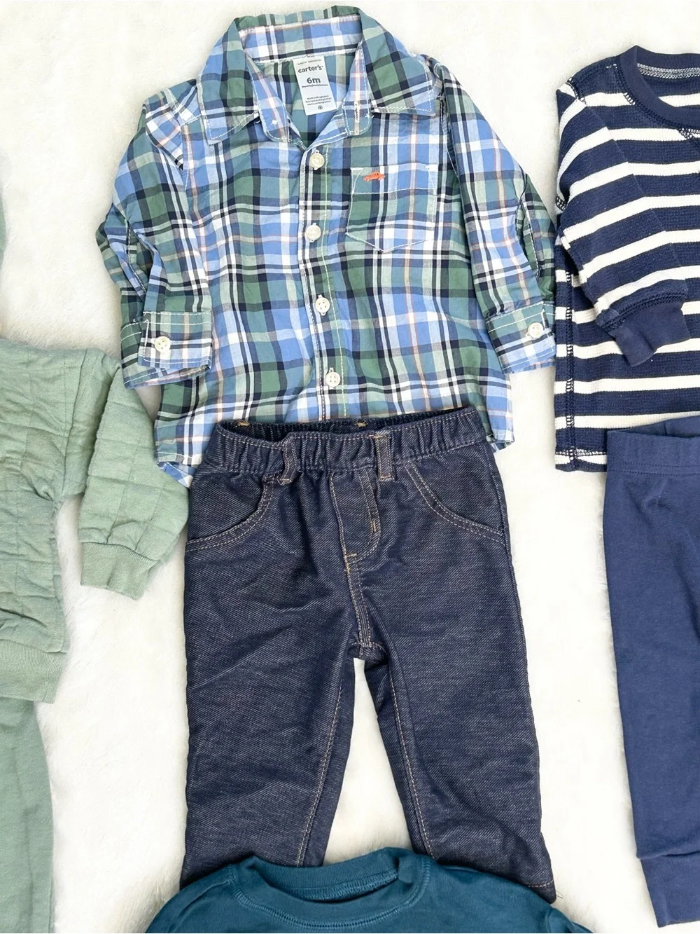 9 PIECE 6 MONTH BABY BOY BUNDLE